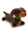 NICI Kuscheltier Dackel 27cm - braun - Weiches NICI Plüschtier – niedliches Stofftier zum Kuscheln & Spielen – tolle Geschenkidee für Kinder & Erwachsene - 61897