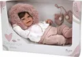 Arias Baby Zoe Elegance Mit Fäustlingen 45 Cm Rosa Rosa One Size