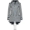 BMS Regenmantel >> HafenCity Coat Hamburger Design << mit Kapuze weiß 40