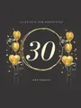 Gästebuch 30 Geburtstag: Buch zum Eintragen für Glückwünsche und die schönsten Fotos der Gäste I Geschenk für Frau oder Mann I Geschenkidee 30. Geburtstag
