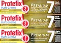 Protefix Haftcreme Premium 7-fach Effekt Nass Haftkraft Langzeitwirkung 3 x 47g