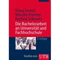 Die Bachelorarbeit an Universität und Fachhochschule