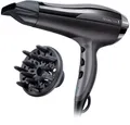 Remington Haartrockner Pro-Air Turbo (D5220), 2400 W, leicht & leistungsstark, mit Ionenpflege, Wärmeverteilung + Diffusor