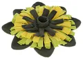 Kerbl Pet Schnüffelteppich Sunflower gelb/grün, Ø 60cm