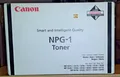 Original Canon Toner NPG-1 NP 1015 Black 4x 190 g*