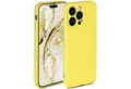 ONEFLOW Handyhülle für iPhone 14 Pro Hülle Silikon Soft Case Sommer Gelb 6,1 Zoll, Silikonhülle Cover Dünn Handytasche TPU Schutzhülle mit Kameraschutz