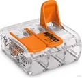 WAGO 221-413 3-Leiter COMPACT-Verbindungsklemme (50 Stck)