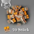 💡 221-413 Wago Klemmen mit Hebel Hebelklemme 3polig Verbindungsklemme Klemme