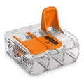 WAGO GmbH& Co. KG Compact-Verbindungsklemme 3-Leiter bis 4qmm 221-413 50 Stk