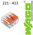 Wago 221 222 2273 2411 Klemmen  Dosenklemme Hebelklemmen Verbindungsklemmen