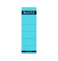 Leitz Rückenschild selbstklebend für Standard- und Hartpappe-Ordner, 10 Stück, 80 mm Rückenbreite, Kurzes und breites Format, 62 x 192 mm, Papier, blau, 16420035
