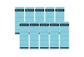 LEITZ Etiketten LEITZ Ordnerrücken-Etikett, 61 x 192 mm, kurz, breit, blau