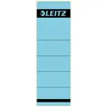 LEITZ Rückenschild Ordner BLAU breit kurz selbstklebend  Etikett 10 Stk 61x192mm