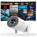 Mini Projektor 4K 1080P 200ANSI 8000