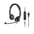EPOS EPOS Headset SC 75 USB-A Kopfhörer mit USB Typ A Schwarz