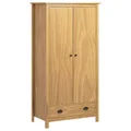 Kleiderschrank mit 2 Türen Hill 89x50x170 cm Massivholz Kiefer
