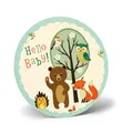 Geburt – Baby – Glückwunschkarte im Format 22 x 22 cm - Stand-Up-Greetings - Auf