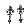 Haller Pistolenhalter, Azucena-Design, Silber