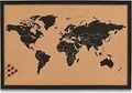 Zeller Pinnwand World 60,0 x 40,0 cm Kork braun