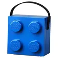 LEGO Lunchbox "Brick 4" in Dunkelblau - (B)16,5 x (H)11,6 x (T)17,3 cm