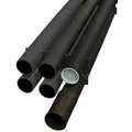 Fränkische Rohrwerke 19021110 KabuflexS1103m-St sw Wellrohr Schwarz 3 m