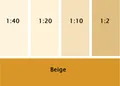 Silikat Vollton- & Abtönfarbe beige 250 ml