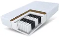 Taschenfederkernmatratze HOME Plus H3 H4 90x200, 140x200, 180x200 cm & weitere Größen, FDM, 17 cm hoch, (komfortable Matratze, Allergiker geeignet), Wendematratze mit zwei unterschiedlich festen Liegeseiten