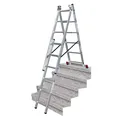 KRAUSE Corda VielzweckLeiter Treppenfunktion Mehrzweckleiter Stehleiter Treppe
