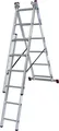 Krause Aluminium-Vielzweckleiter CORDA mit Treppenfunktion 4,55 m  Viel-/