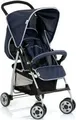 Hauck Sport Kinderwagen - roter Kinderwagen mit schwenkbaren Vorderrädern