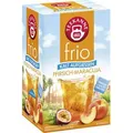 Teekanne Tee Frio Pfirsich Maracuja, Früchtetee, kalt aufgießbar, 45 g, 18 Beutel