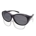 ÜberziehSonnenbrille Mega, Damen, UVSchutz, Polarisiert