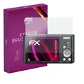 atFoliX Glasfolie für Sony DSC-W830 Panzerfolie 9H Schutzpanzer