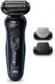Braun 52-B1650s Series 5 (blau) Trocken-Nass Rasierer