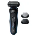 BRAUN 52-B1650S Rasierer Series 5 Blau (EasyClean-System)
