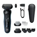Braun Rasierapparat Bart Series 5 Easyclean Wiederaufladbar Black E B