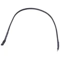 Phobya 2pin-Kabel Verlängerung Buchse/Stecker 30cm - Schwarz