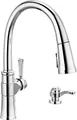 Delta Faucet Spargo 19964Z-SD-DST Küchenarmatur mit herausziehbarer Brause, ShieldSpray-Technologie und magnetischem Docking Spraykopf, Chrom
