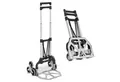 Juskys Treppensackkarre, Alu, bis 80 kg belastbar, klappbar, für Treppen, mit Seilen
