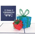3D Weihnachtskarte "Geschenke" als Geschenkgutschein & Gutscheinkarte