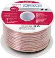 10 Meter 1,5mm Transparentes Lautsprecherkabel Schwaiger LSK3410