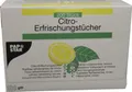 Papstar 17200 Zitronen-Erfrischungstücher, 14 x 14 cm, Citron, 200 Stück