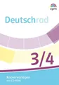 Deutschrad 3/4: Kopiervorlagen. Arbeitsheft, Lesebuch, Diagnose und Test Klasse 3/4 (Deutschrad. Ausgabe ab 2018)