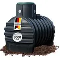 Mono Erdtank 3000 Liter Inkl. Tankabdeckung - 4rain