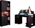 Parisot Jugendzimmer-Set Gaming - Set, (2-tlg), Gaming-Set