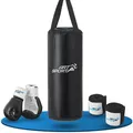 Box Set Boxsack gefüllt 10 kg Handschuhe Halterung Kinder Boxsack ArtSport®