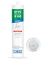 OTTOSEAL S 100 Premium-Sanitär-Silikon 300ml C787 flashgrau – Sicher gegen Schimmel & Ideal für Bad, Küche & Wohnbereich – Hervorragend Glätt- & Modellierbar