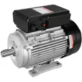 VEVOR 2,2 kW Elektromotor 2800 U/min, Wechselstrom 220–240 V, 13,8 A, 90 l, B3-Rahmen, Luftkompressormotor einphasig, 24 mm Keilwelle, Rechts-/Li...