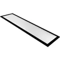 LUXULA LITEQ LED Panel 80x20cm 40W 4400lm UGR19 CCT Dimmbare Büroleuchte Fernbedienung 3000K bis 6500K Warm- Kaltweiß Aufbaupanel Schwarz