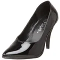 Pleaser Pink Label Dream-420w, Damen Pumps, Schwarz (Schwarz (Blk Pat)), 42 EU (9 UK)